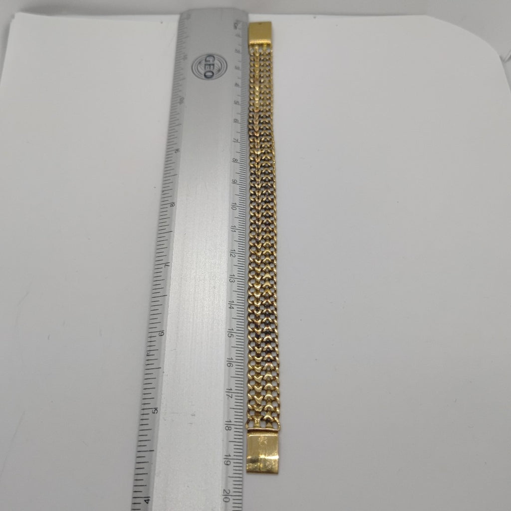 PULSERA ORO 10 K 17.3 GRMS (SEMINUEVO)