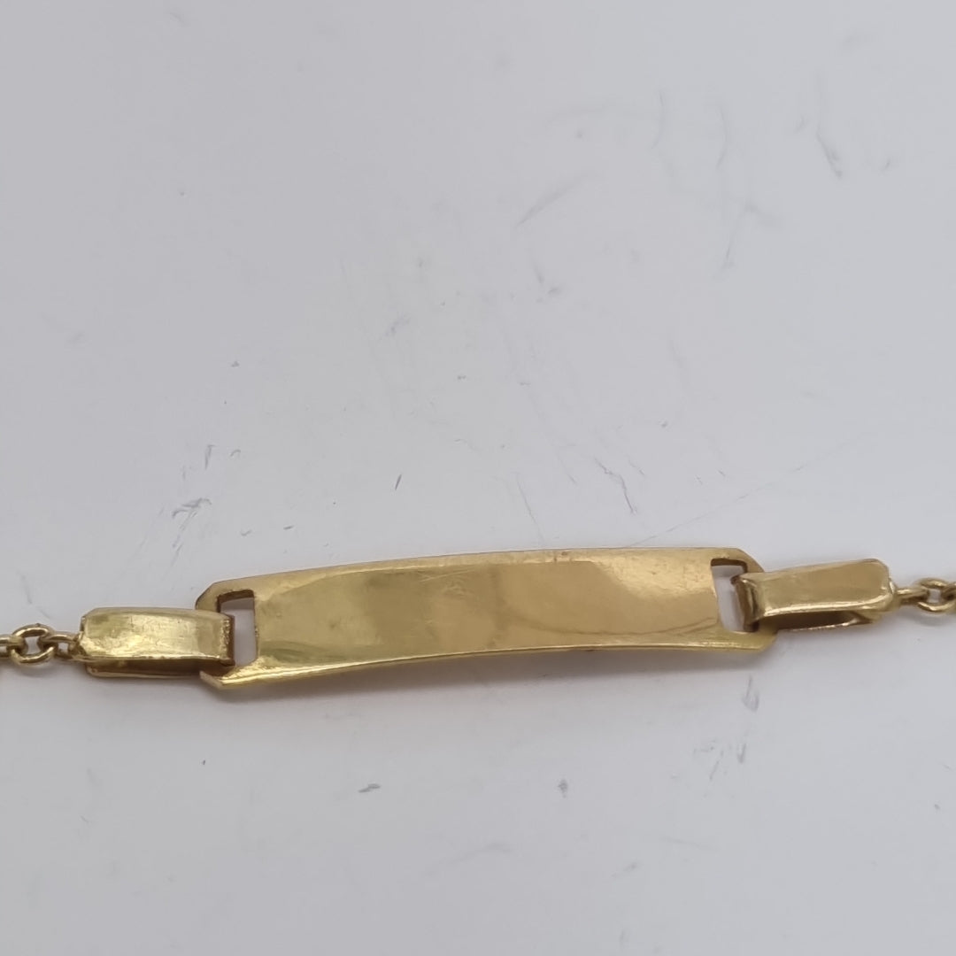 ESCLAVA ORO 18 K 1.8 GRMS (SEMINUEVO)
