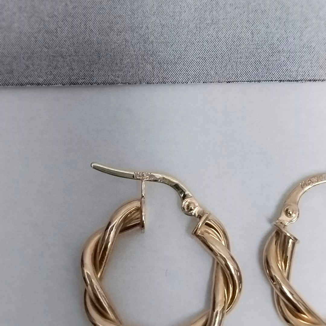 ARRACADAS ORO 14K 1.8 (NUEVO)