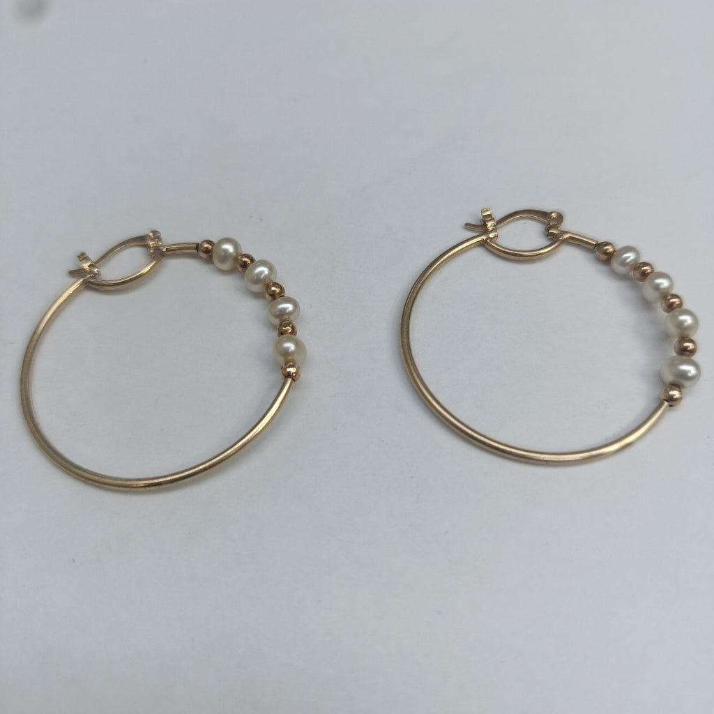 ARRACADAS PAR ORO 10 K 3,60 GRMS (SEMINUEVO)
