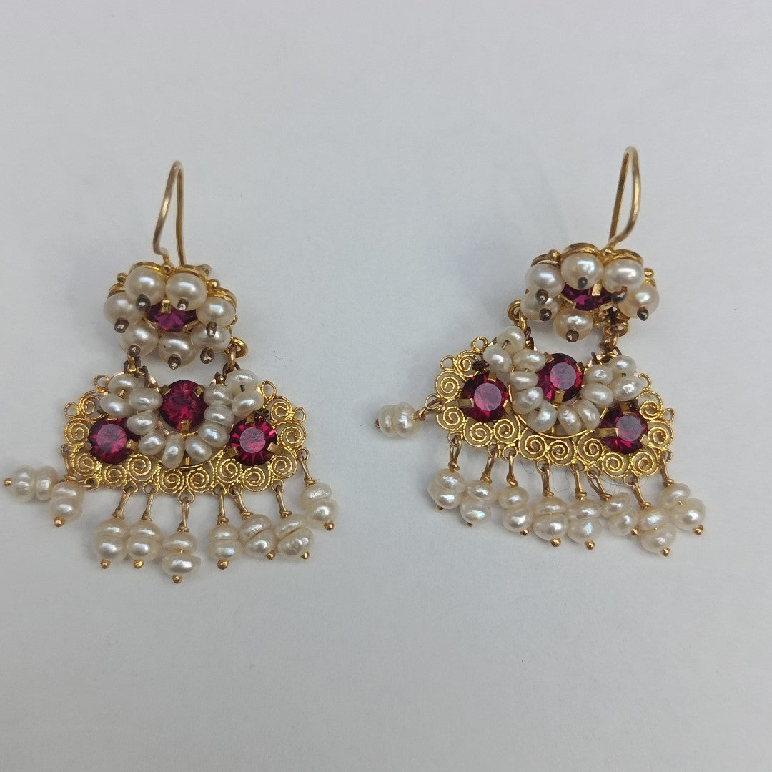 ARETES PAR ORO 10 K 5,40 GRMS (SEMINUEVO)
