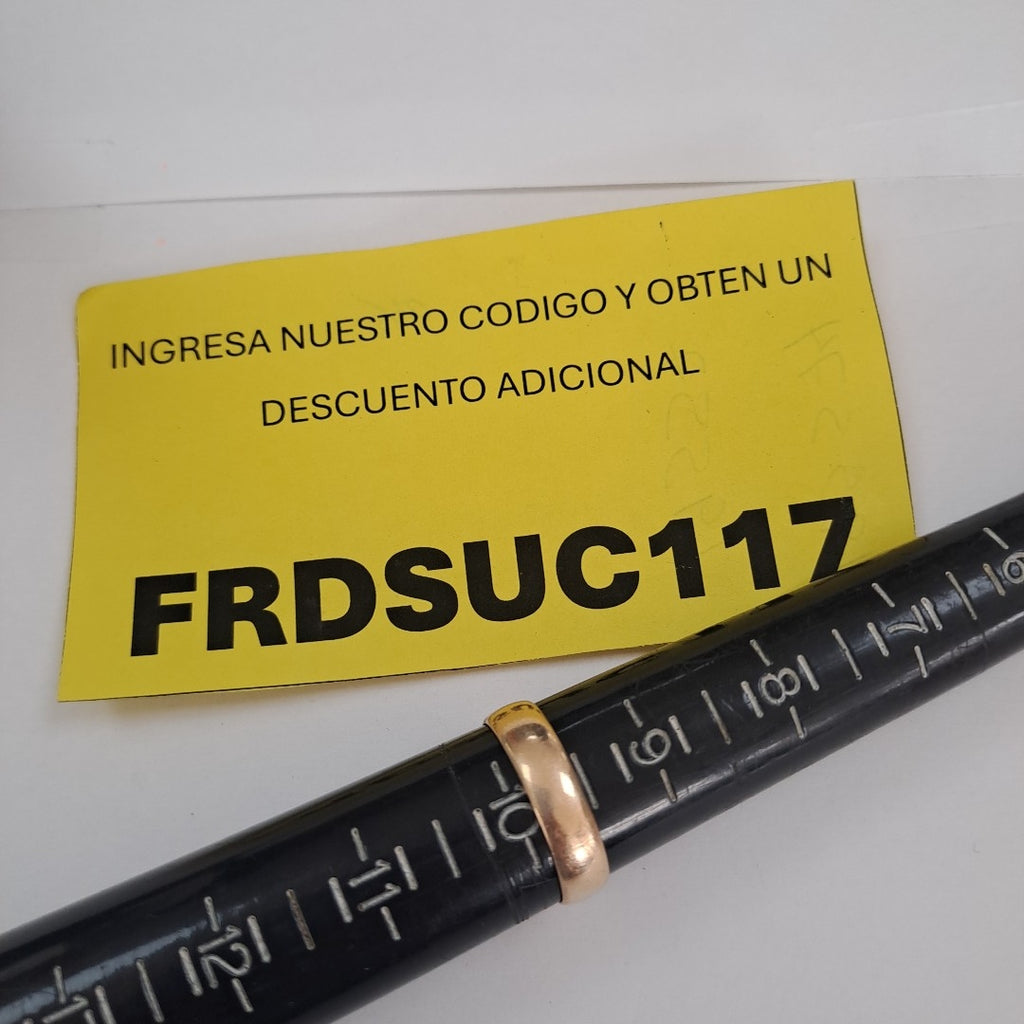 ARGOLLA ORO 10 K 3.4 GRMS (SEMINUEVO)