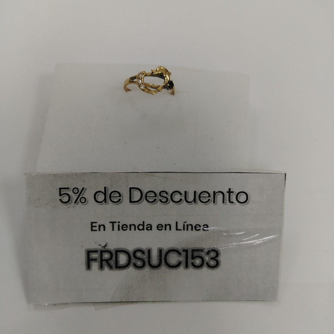 ANILLITO ORO 10 K 1.4 GRMS (SEMINUEVO)