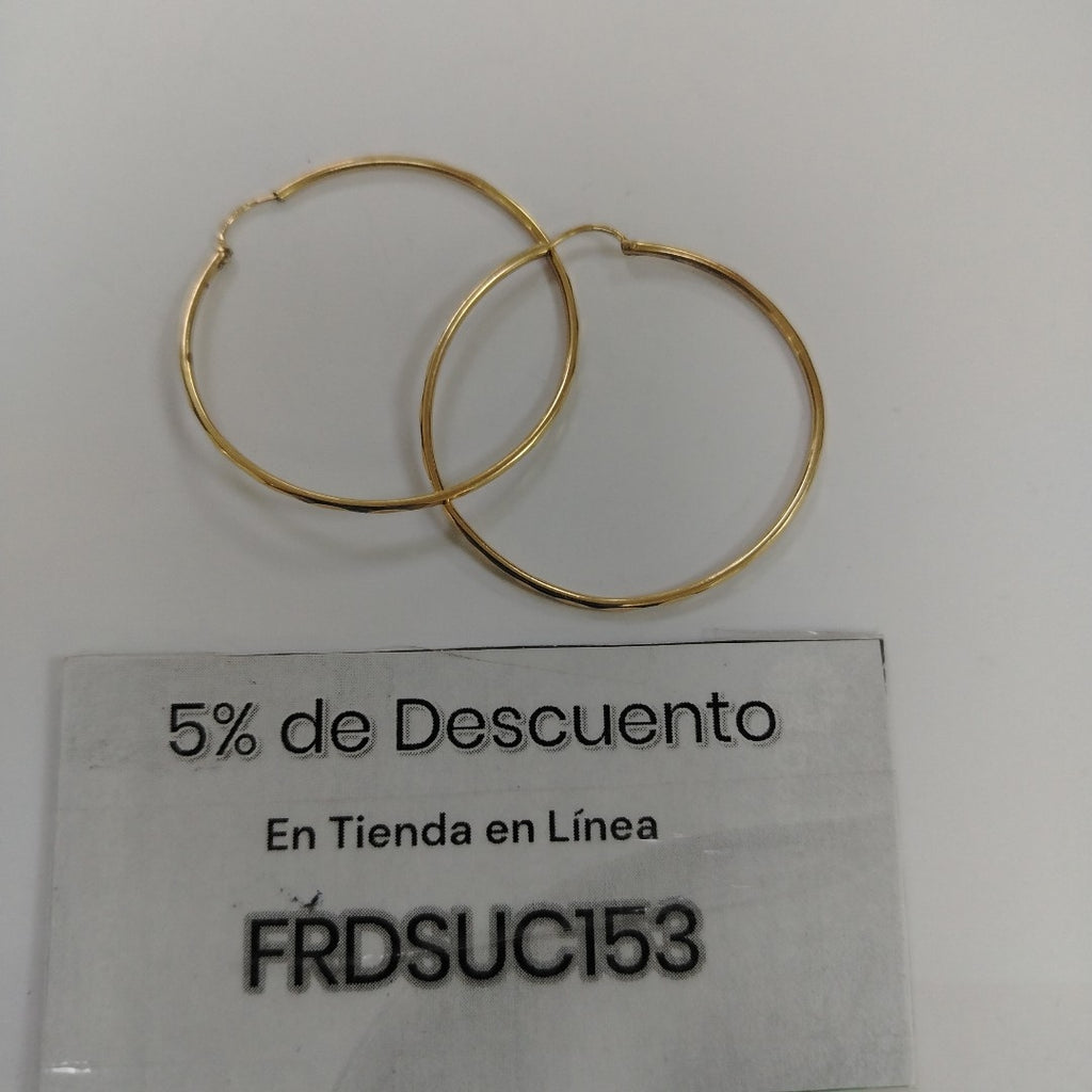 ARRACADAS PAR ORO 10 K 2.5 GRMS (SEMINUEVO)