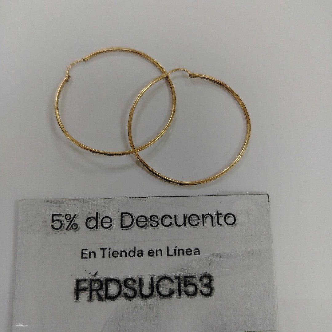 ARRACADAS PAR ORO 10 K 2.5 GRMS (SEMINUEVO)