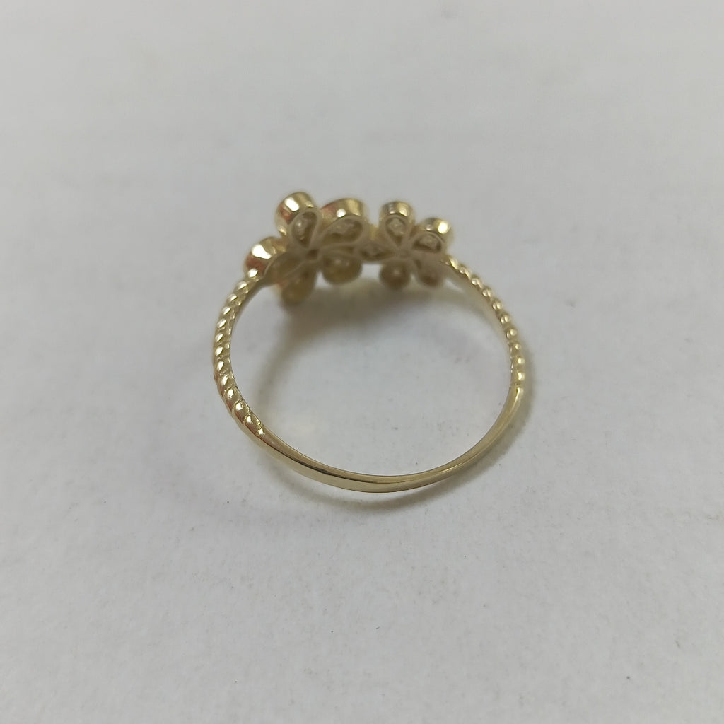 ANILLOS DAMA ORO 14K 2 (NUEVO)