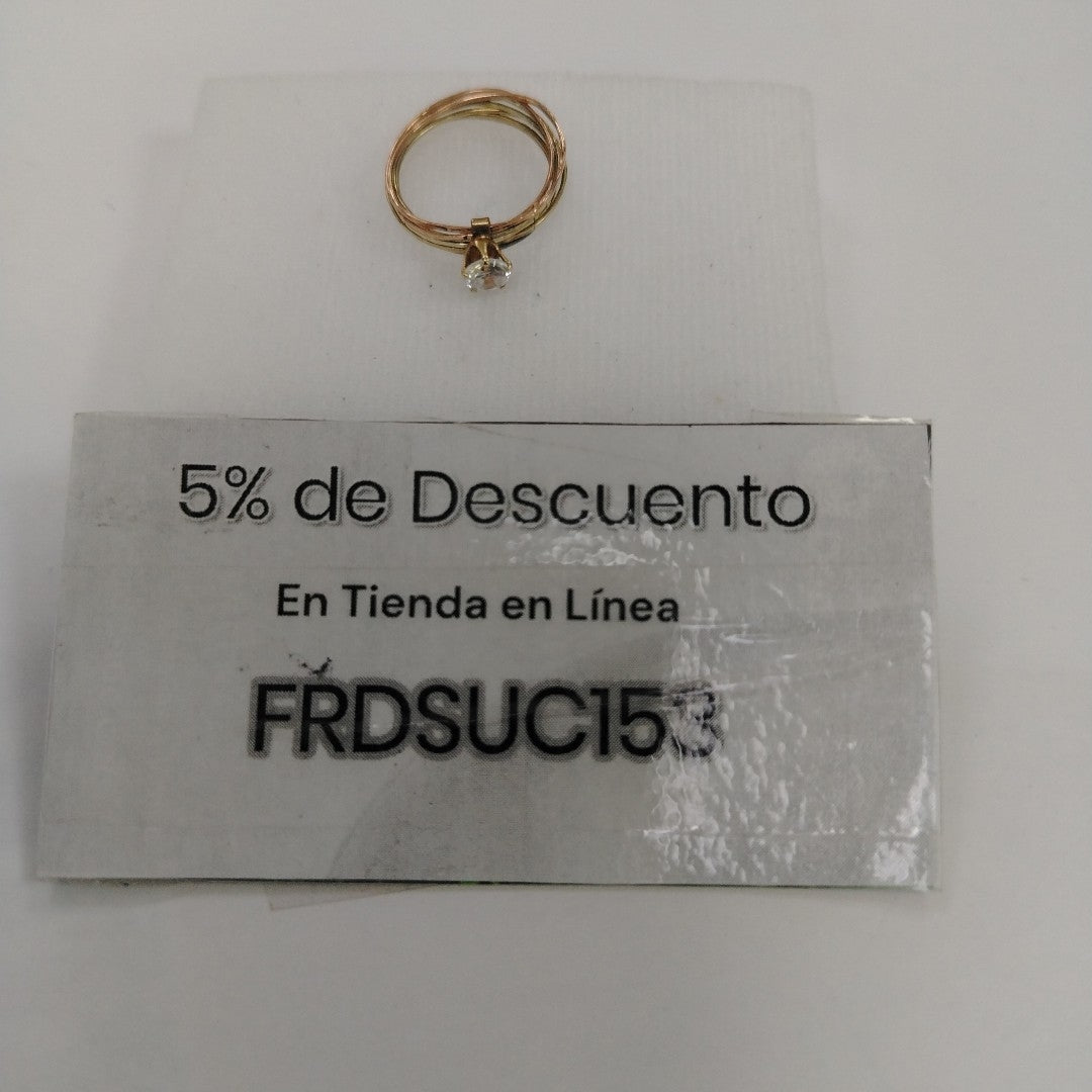 ANILLO ORO 10 K 2.2 GRMS (SEMINUEVO)