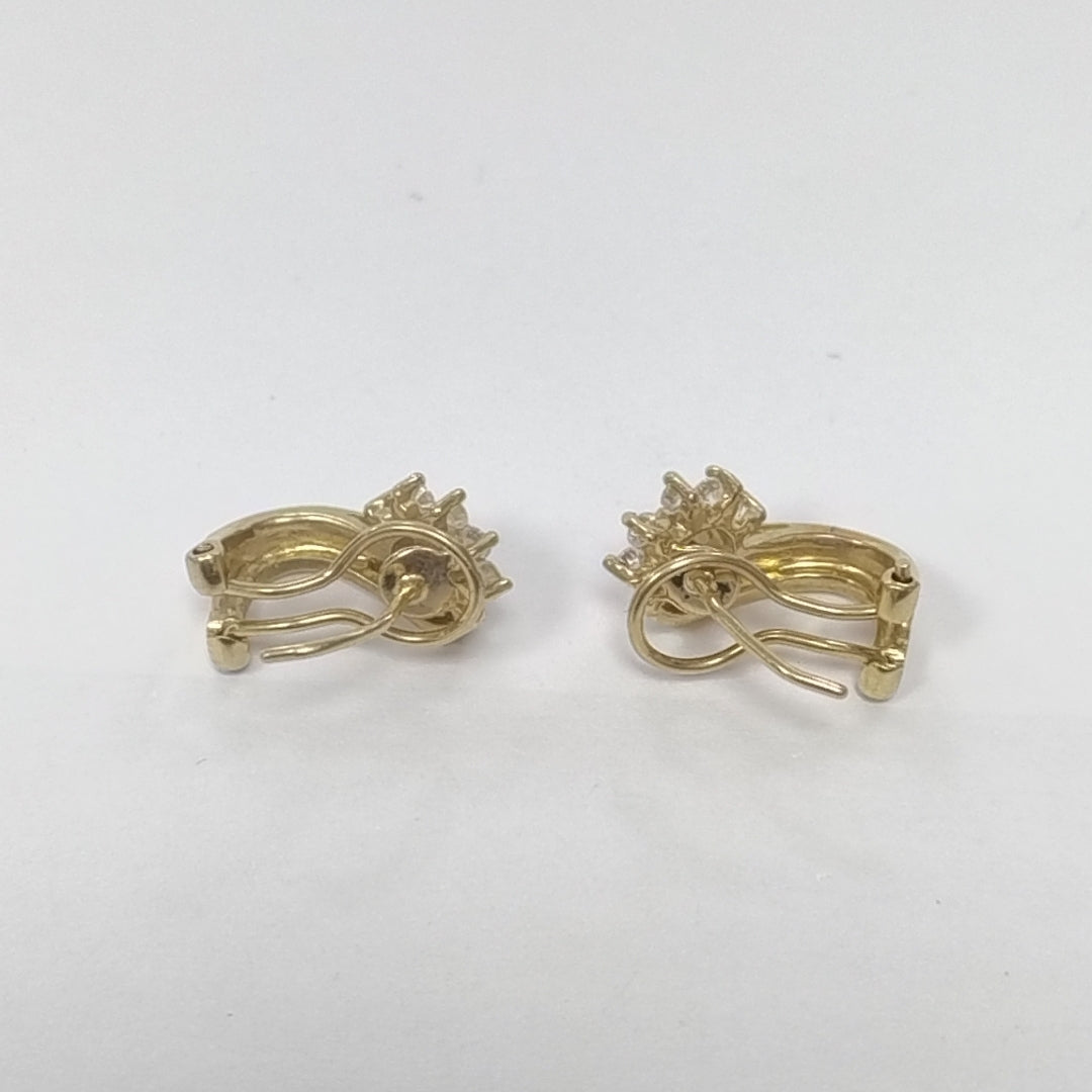 ARETES PAR ORO 10 K 4.5 GRMS (SEMINUEVO)