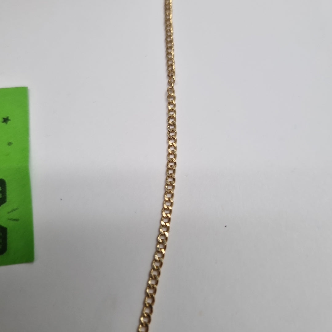 CADENAS BARBADA AMARILLA ORO 14K 2 (NUEVO)