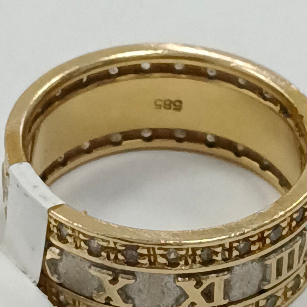 ARGOLLA ORO 14 K 7.5 GRMS (SEMINUEVO)