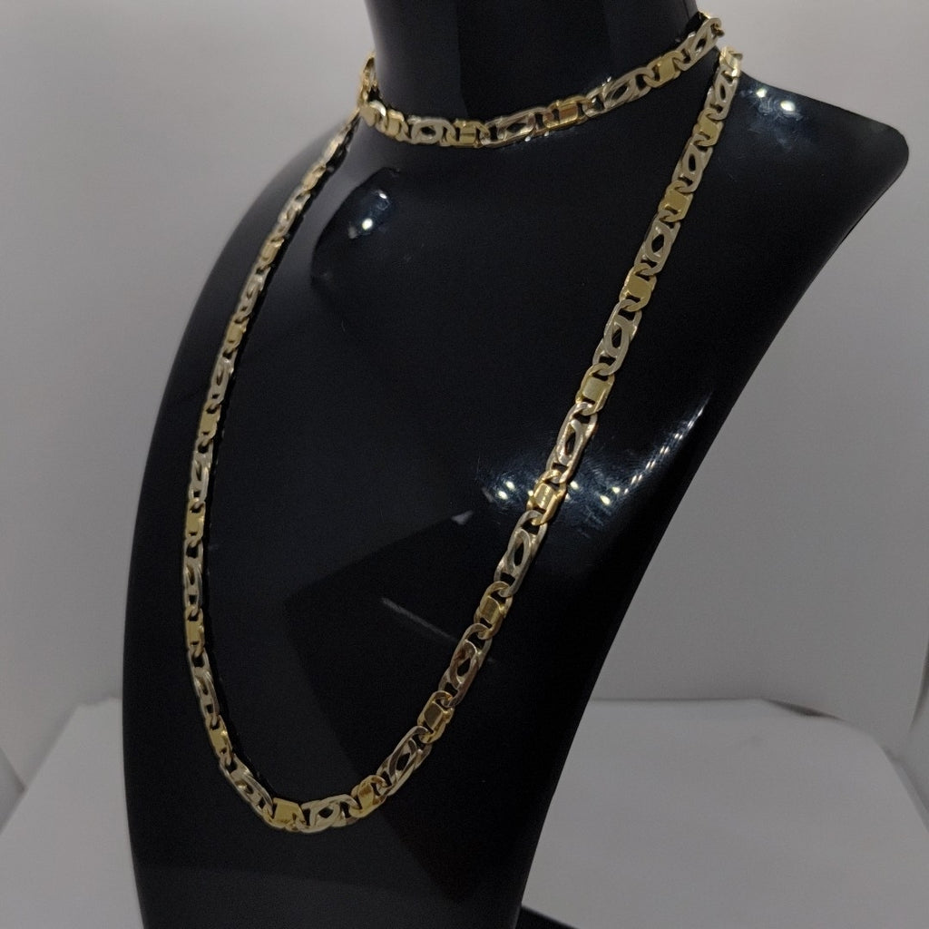 CADENA ORO COMBINADO 14 K 22,70 GRMS (SEMINUEVO)