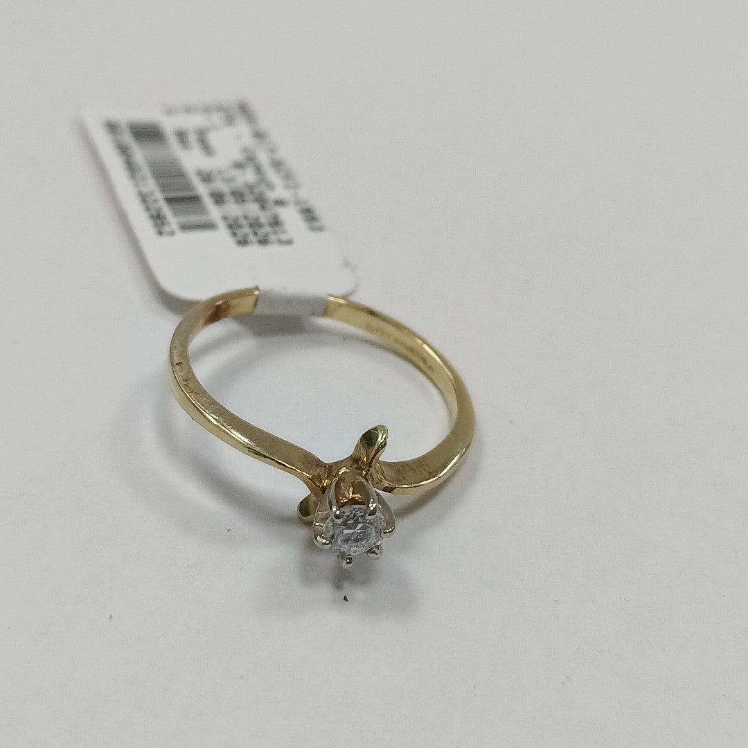 SOLITARIO ORO 10 K 1,90 GRMS (SEMINUEVO)
