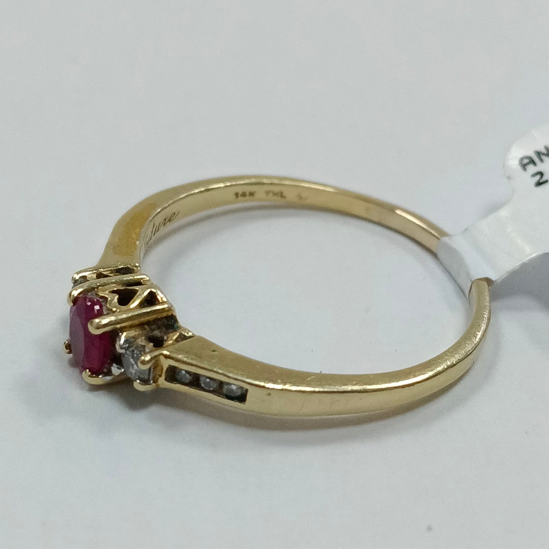 ANILLITO ORO 14 K 2.9 GRMS (SEMINUEVO)