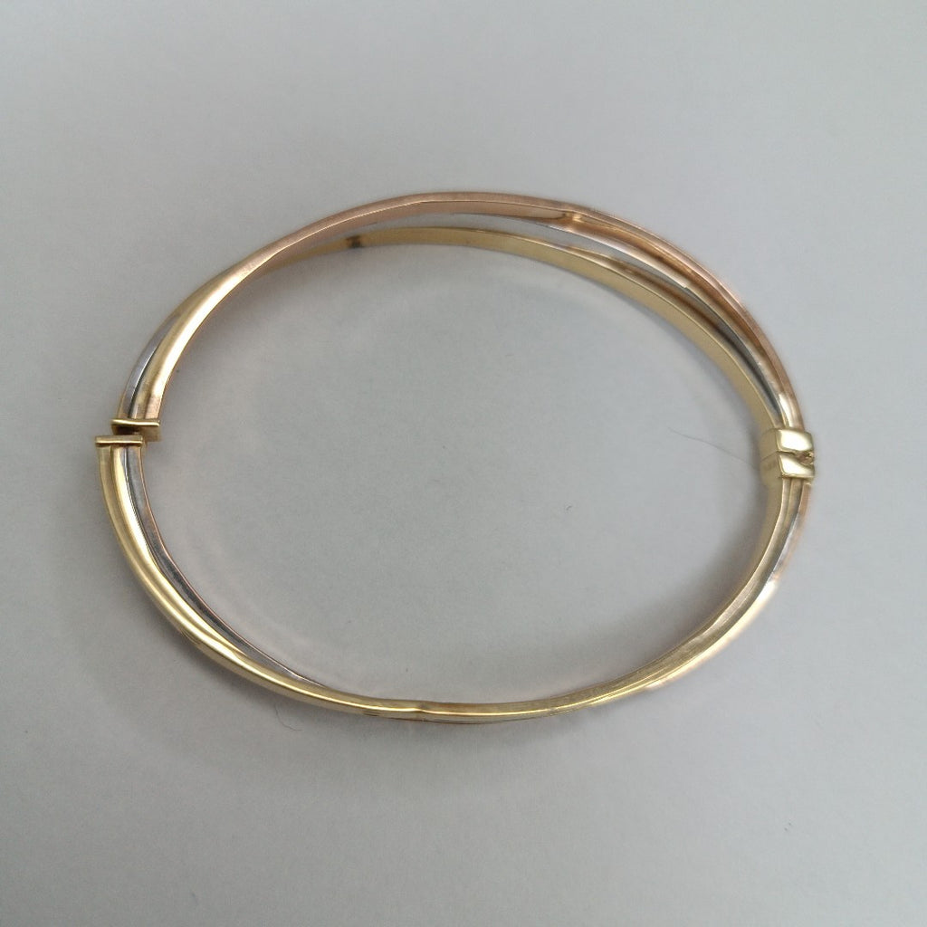 PULSERA RIGIDA ORO 14 K 6.7 GRMS (SEMINUEVO)