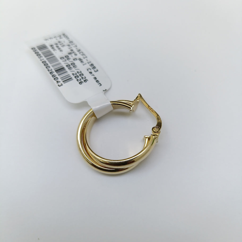 ARRACADAS ORO 14K 2.1 (NUEVO)