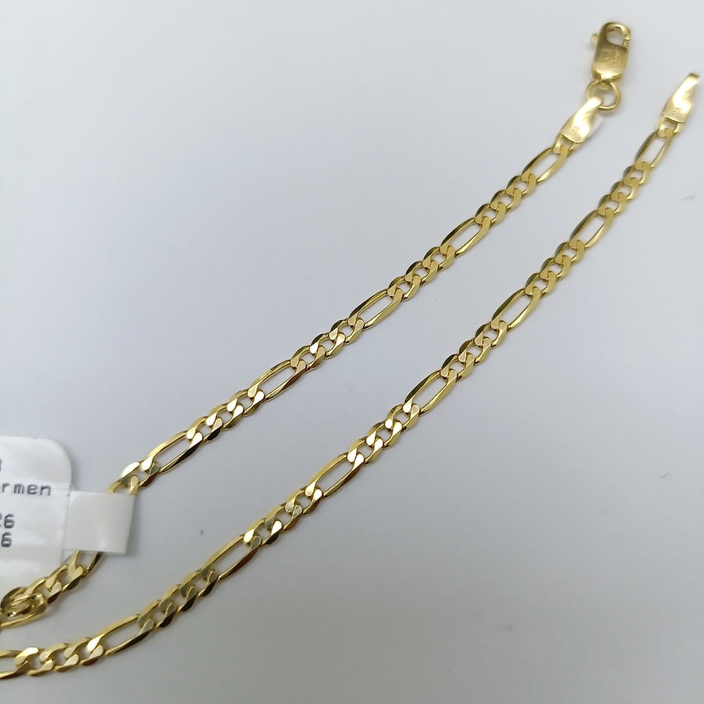 PULSERAS DAMA CARTIER 3 1 AMARILLA ORO 14K 1.9 (NUEVO)