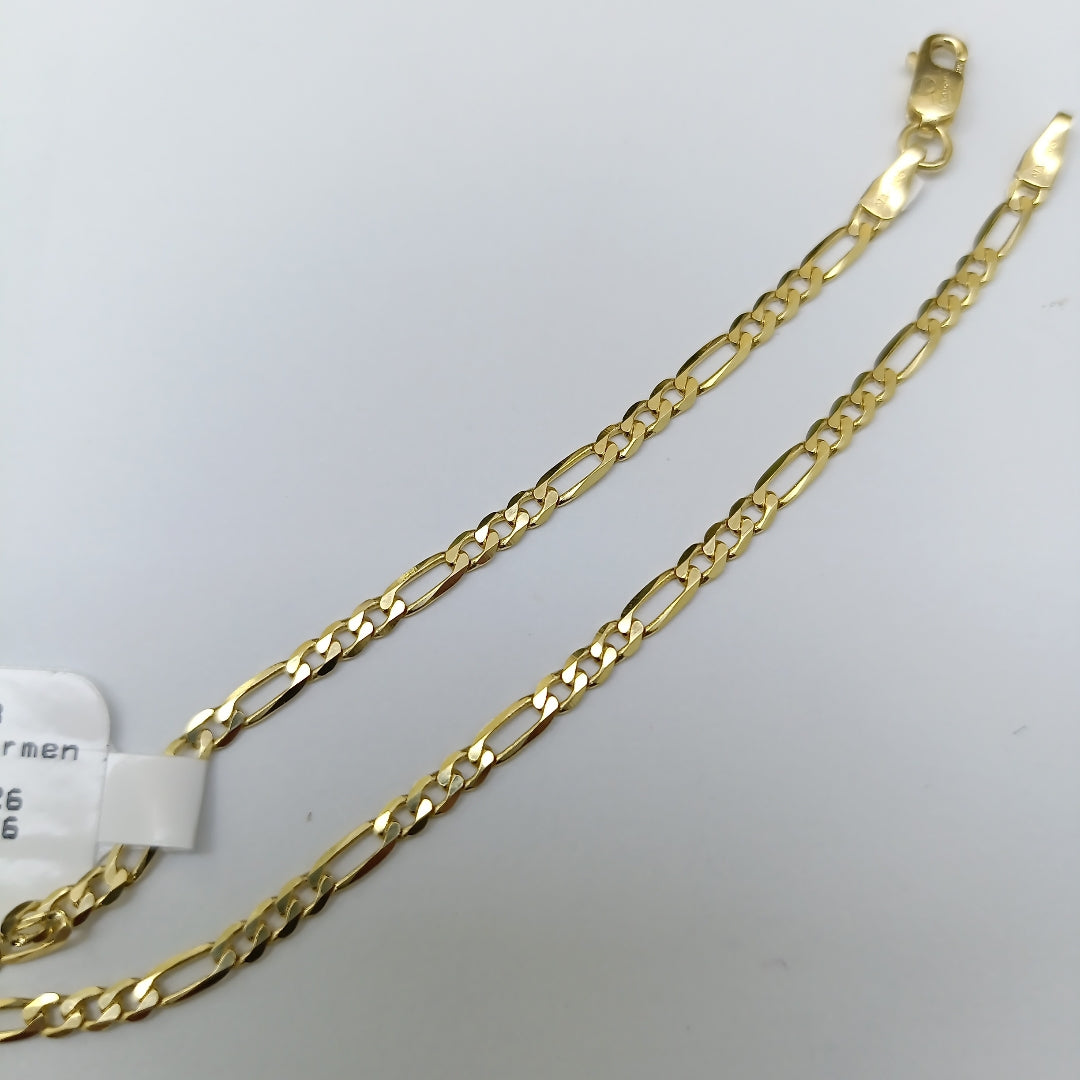 PULSERAS DAMA CARTIER 3 1 AMARILLA ORO 14K 1.9 (NUEVO)