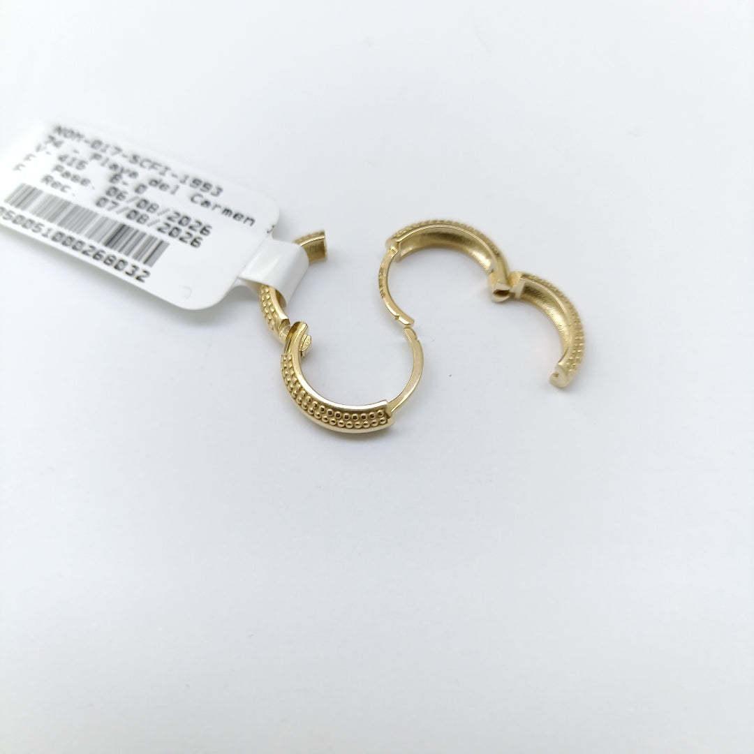 HUGGIES ORO 14K 1.9 (NUEVO)