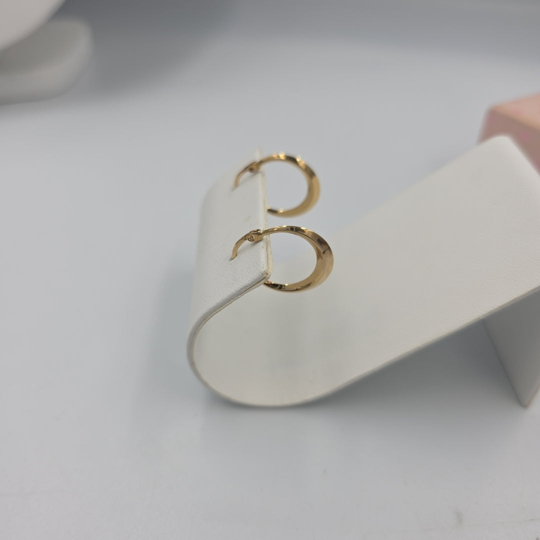 ARRACADAS PAR ORO 14 K 1.2 GRMS (SEMINUEVO)