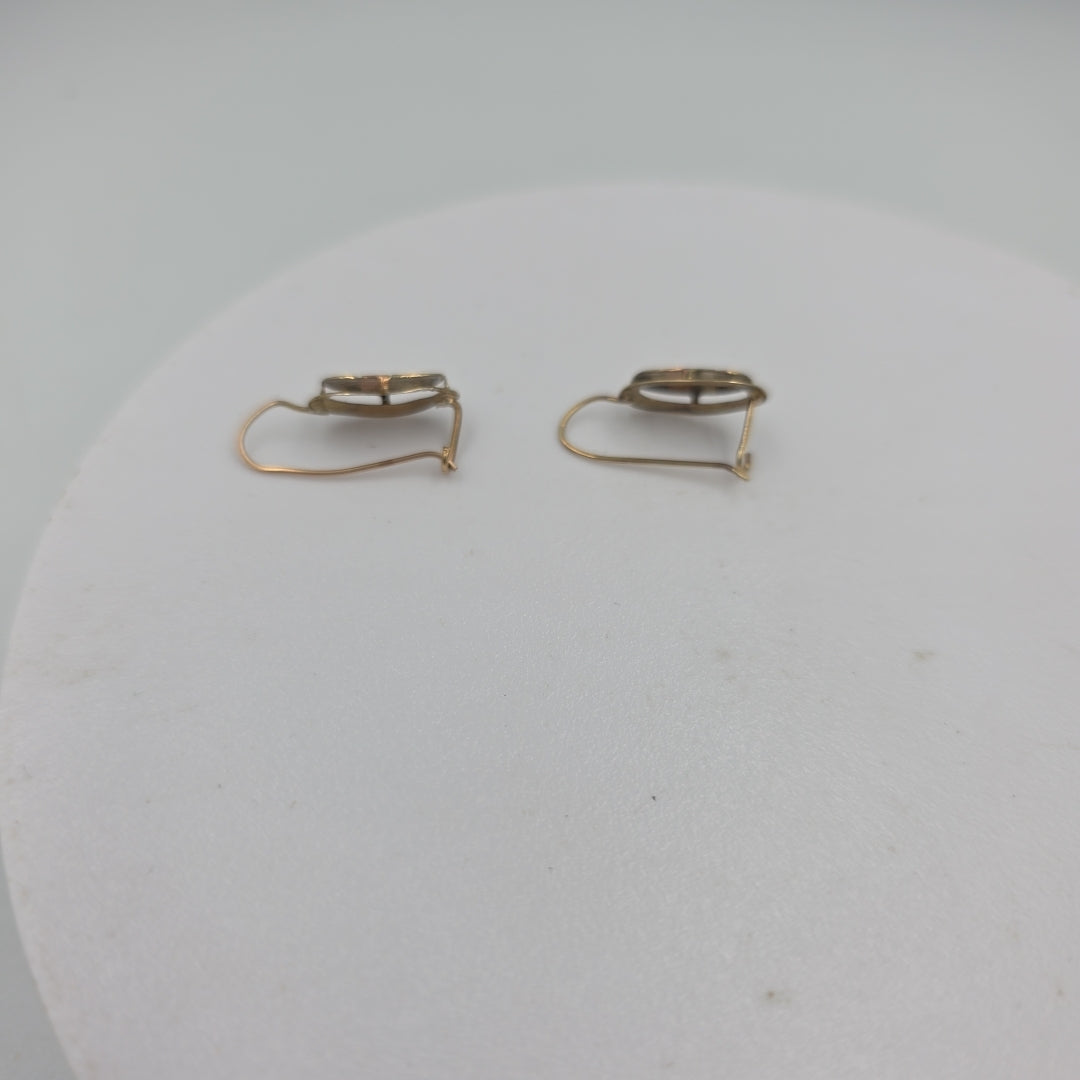 ARETES PAR ORO 8 K 1.1 GRMS (SEMINUEVO)