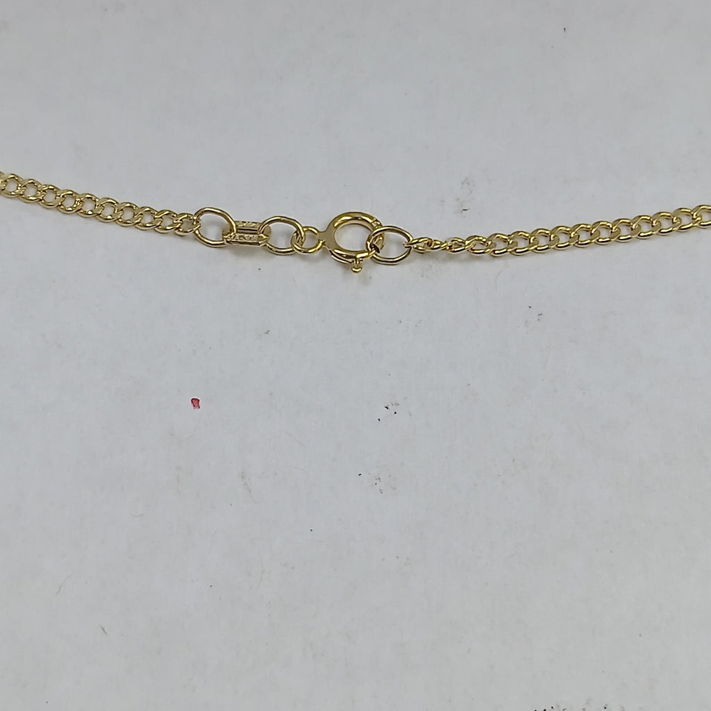 CADENAS BARBADA AMARILLA ORO 14K 2.1 (NUEVO)