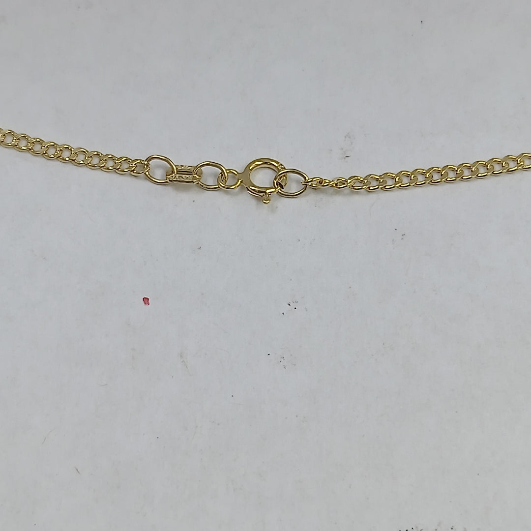 CADENAS BARBADA AMARILLA ORO 14K 2.1 (NUEVO)