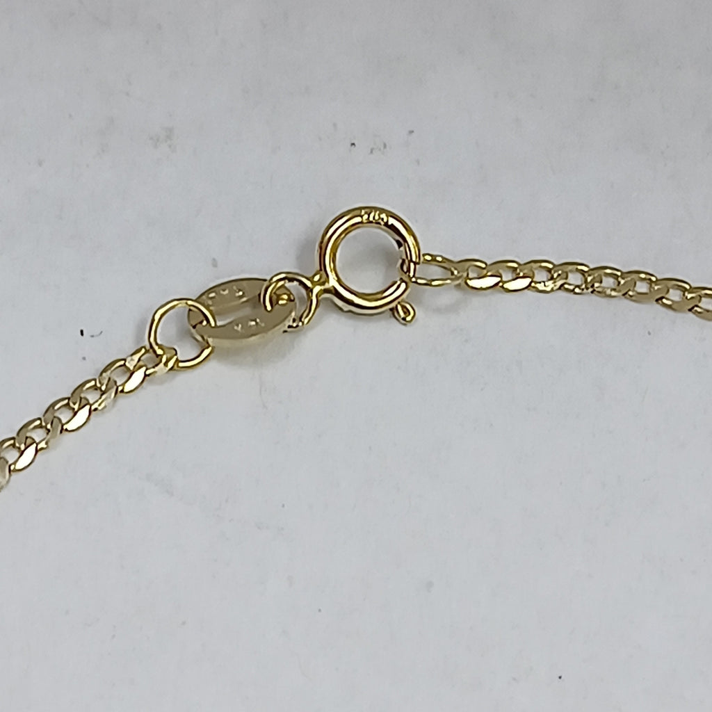 CADENAS BARBADA AMARILLA ORO 14K 2.1 (NUEVO)