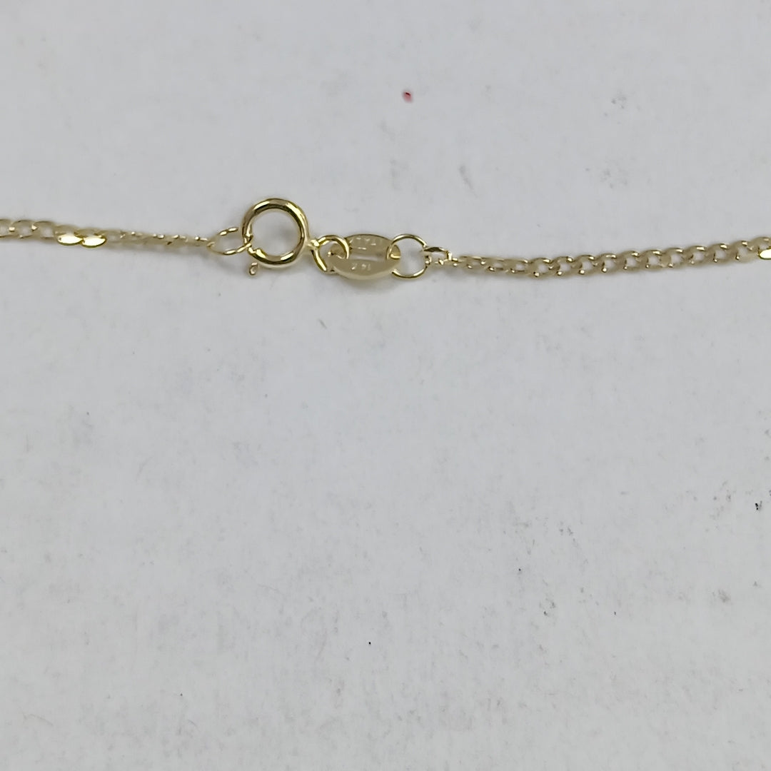 CADENAS BARBADA AMARILLA ORO 14K 2.2 (NUEVO)