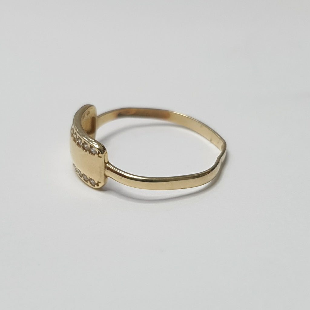 ANILLO ORO 14 K 1,20 GRMS (SEMINUEVO)