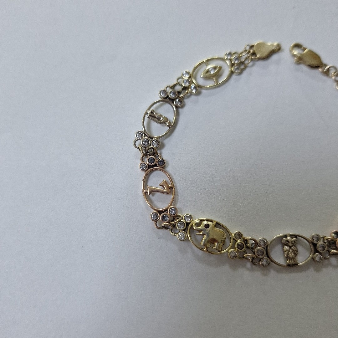 PULSERA ORO 14 K 9.4 GRMS (SEMINUEVO)
