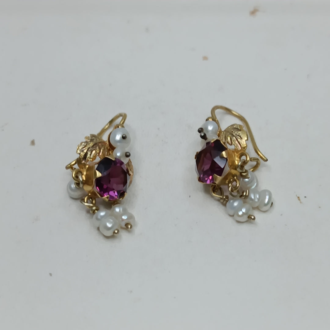 ARETES PAR ORO 10 K 2.4 GRMS (SEMINUEVO)