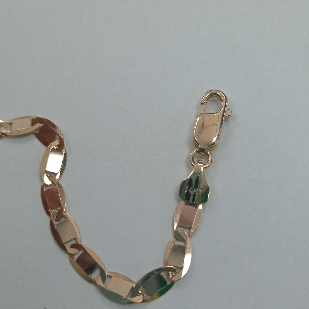 PULSERAS DAMA ORO 14K 3.8 (NUEVO)
