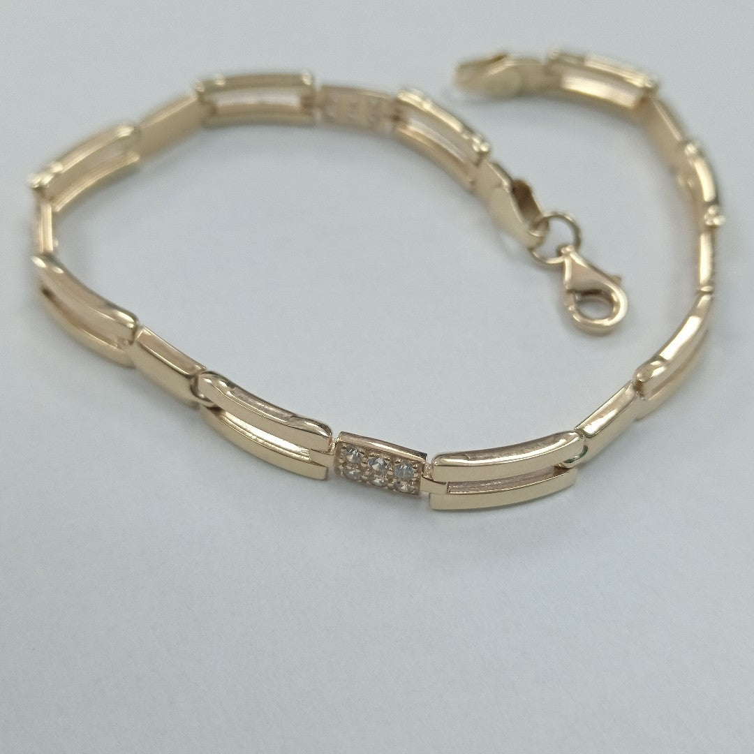 PULSERAS DAMA ORO 14K 6.9 (NUEVO)