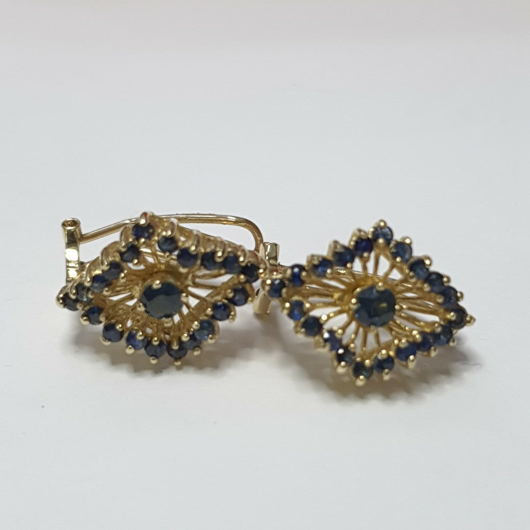ARETES PAR ORO 14 K 4,80 GRMS (SEMINUEVO)