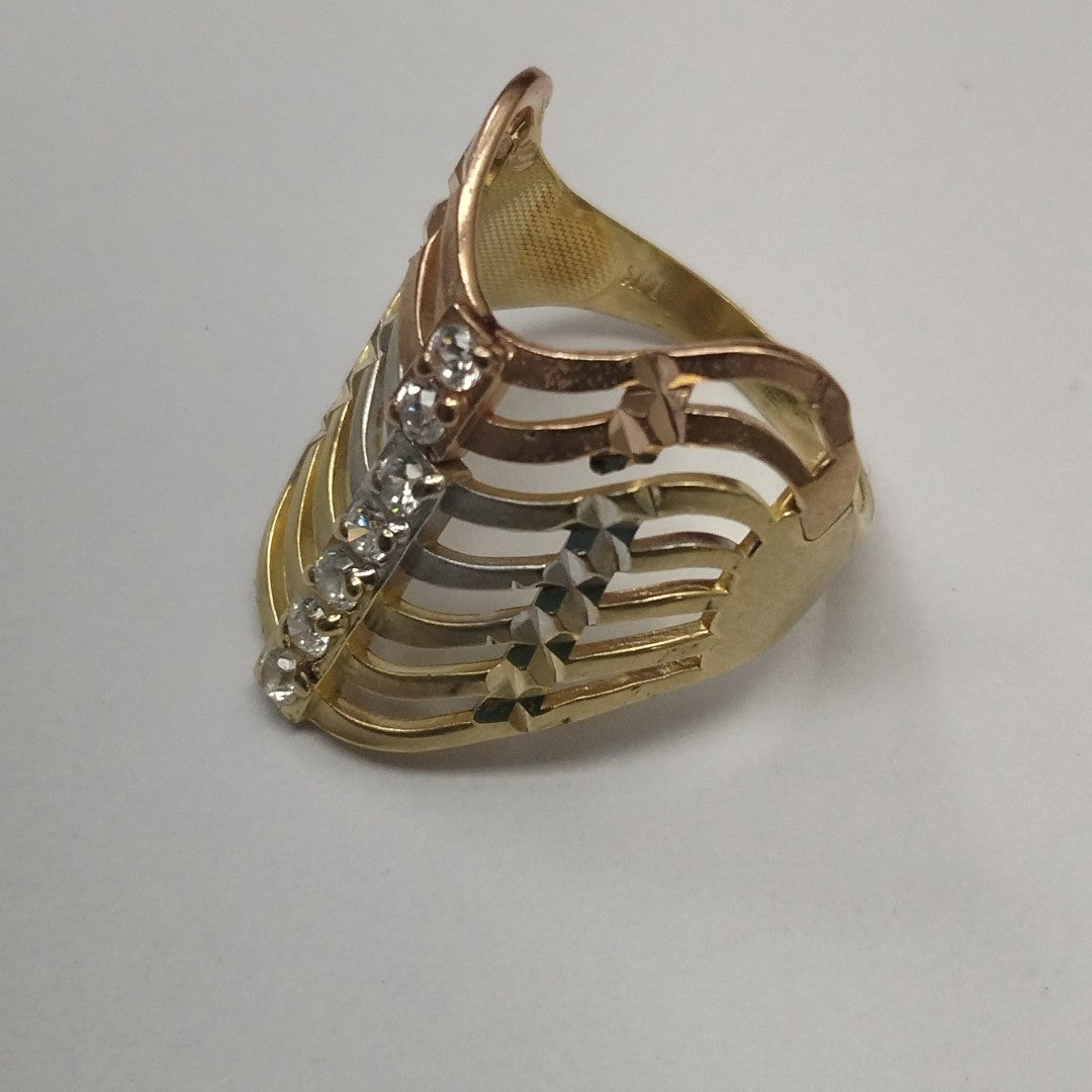 ANILLITO ORO, RODIADO 14 K 4.8 GRMS (SEMINUEVO)