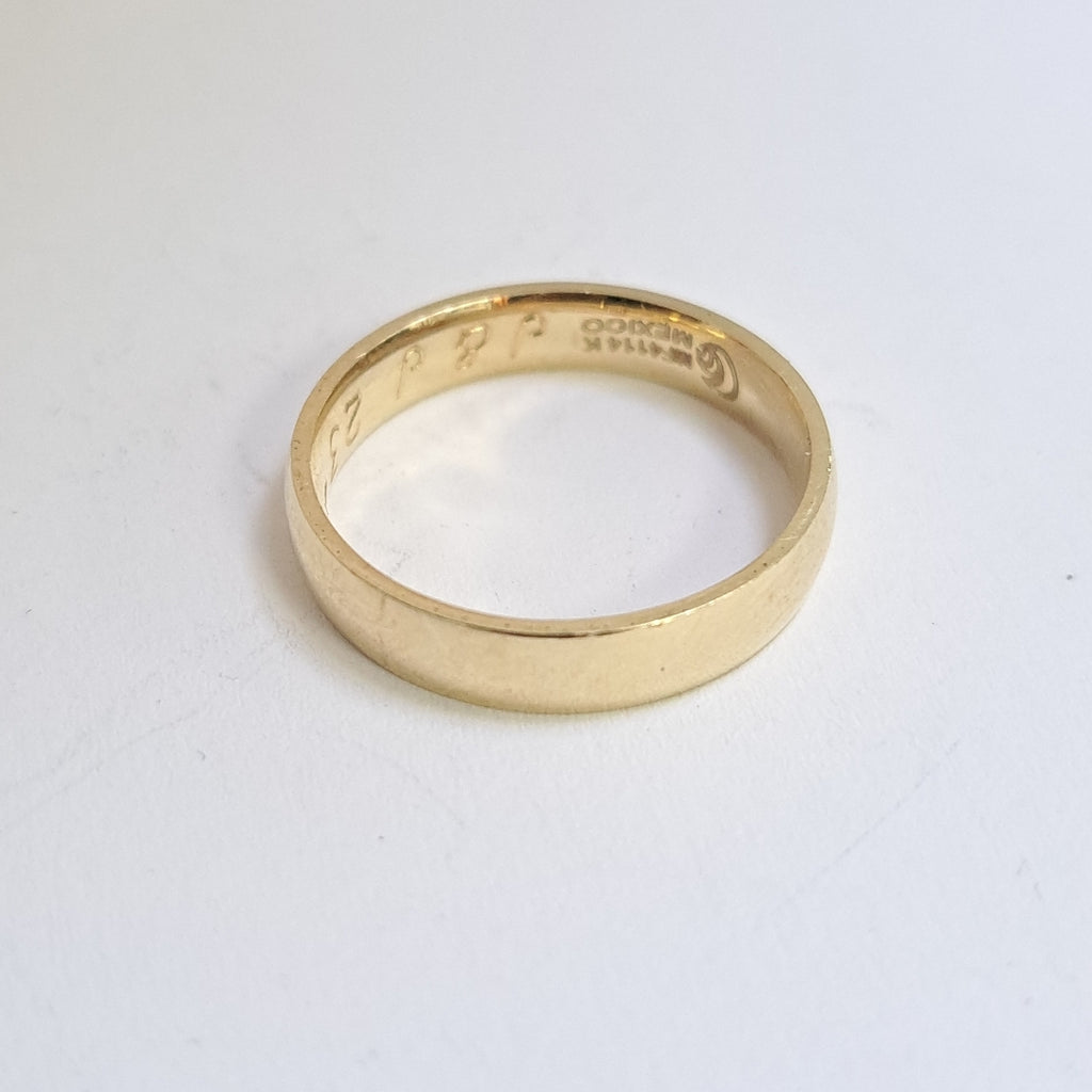ARGOLLA ORO 14 K 2.5 GRMS (SEMINUEVO)
