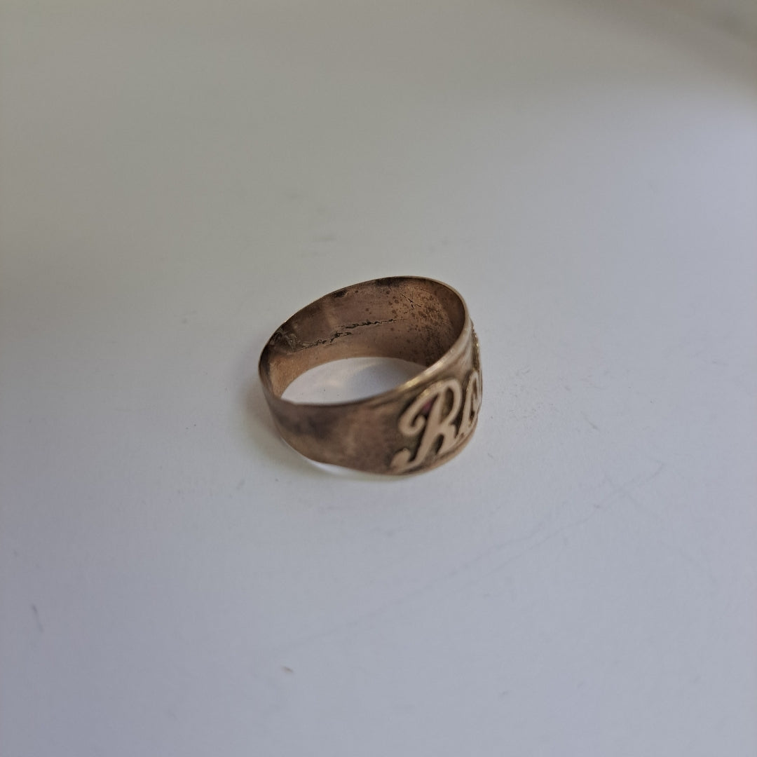 ANILLO ORO 8 K 3 GRMS (SEMINUEVO)