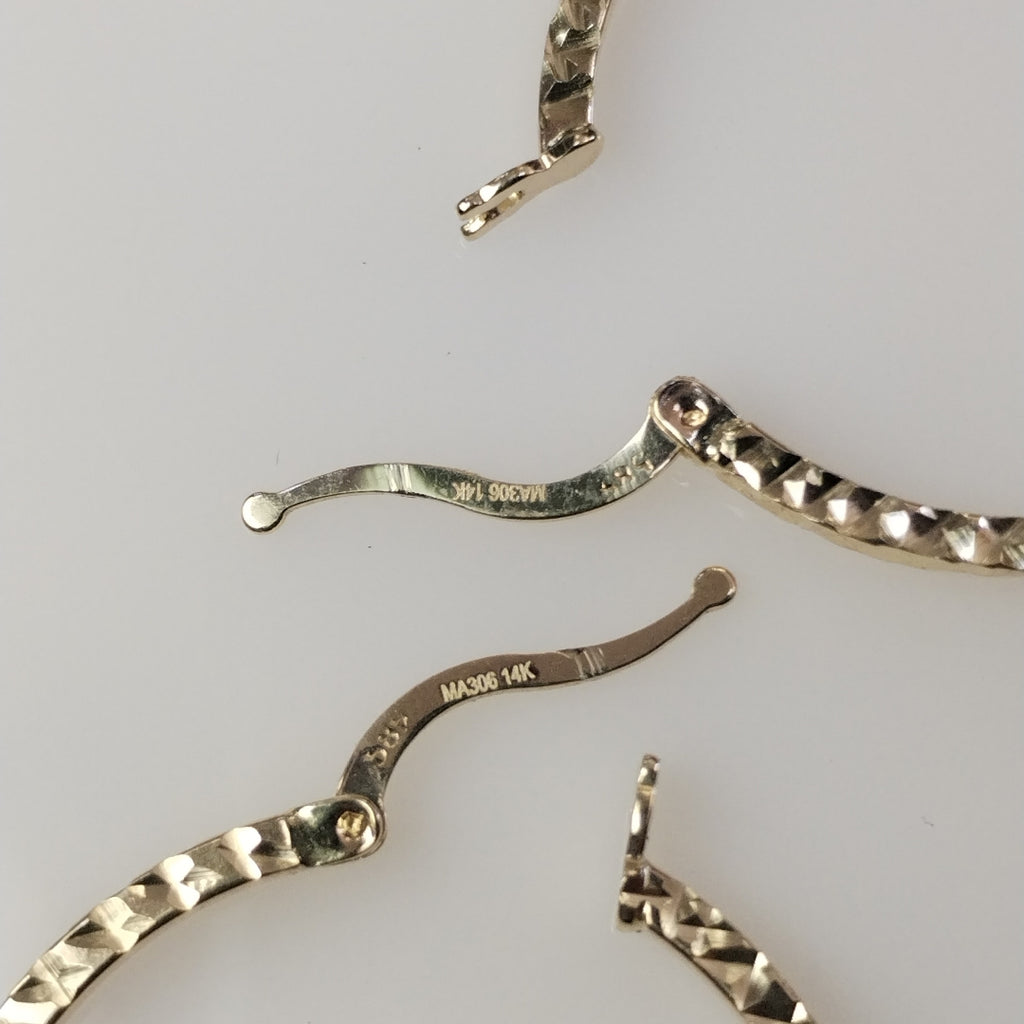 ARRACADAS ORO 14K 1.9 (NUEVO)