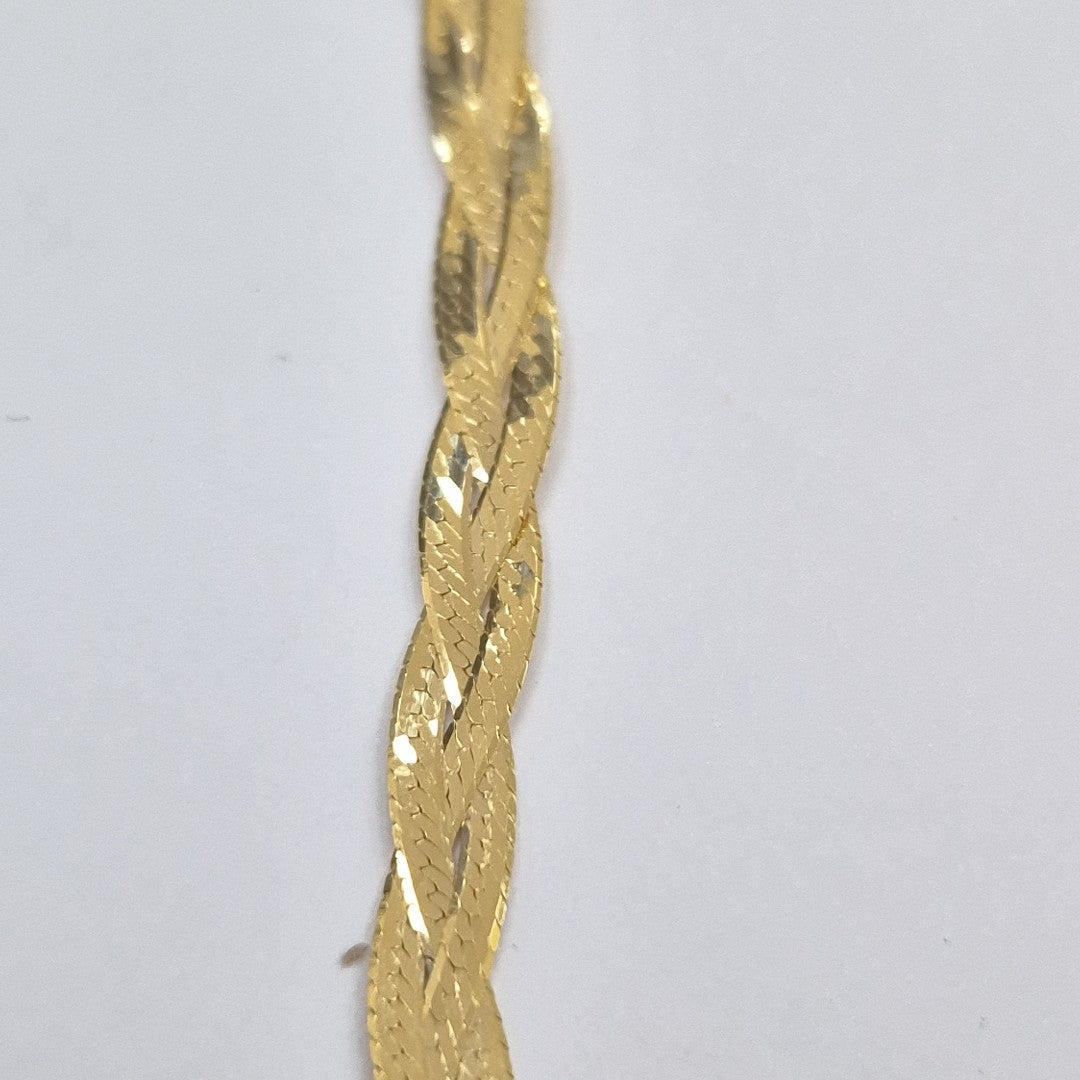 PULSERAS DAMA ORO 14K 2.7 (NUEVO)