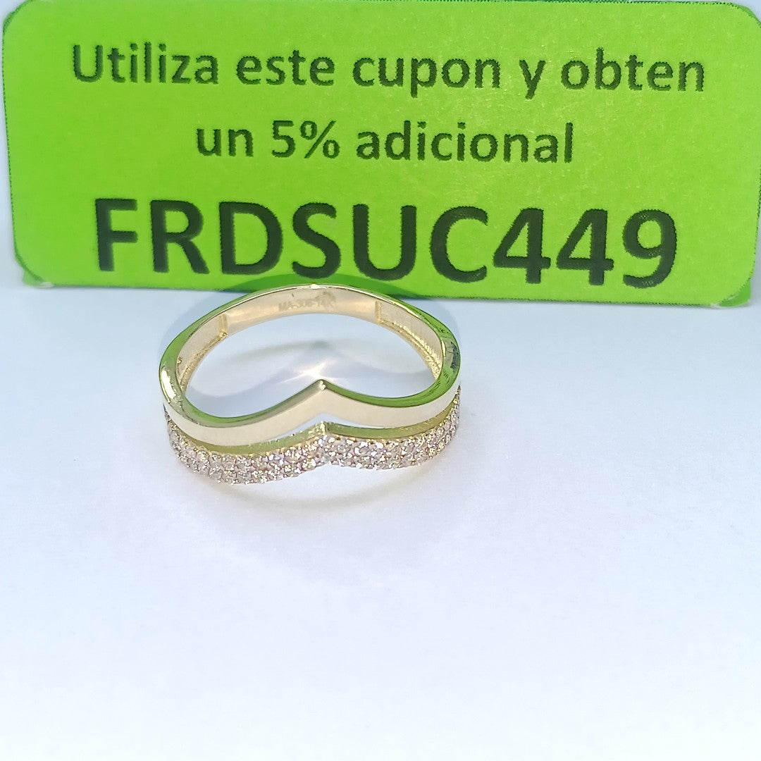 ANILLOS DAMA ORO 14K 2.1 (NUEVO)