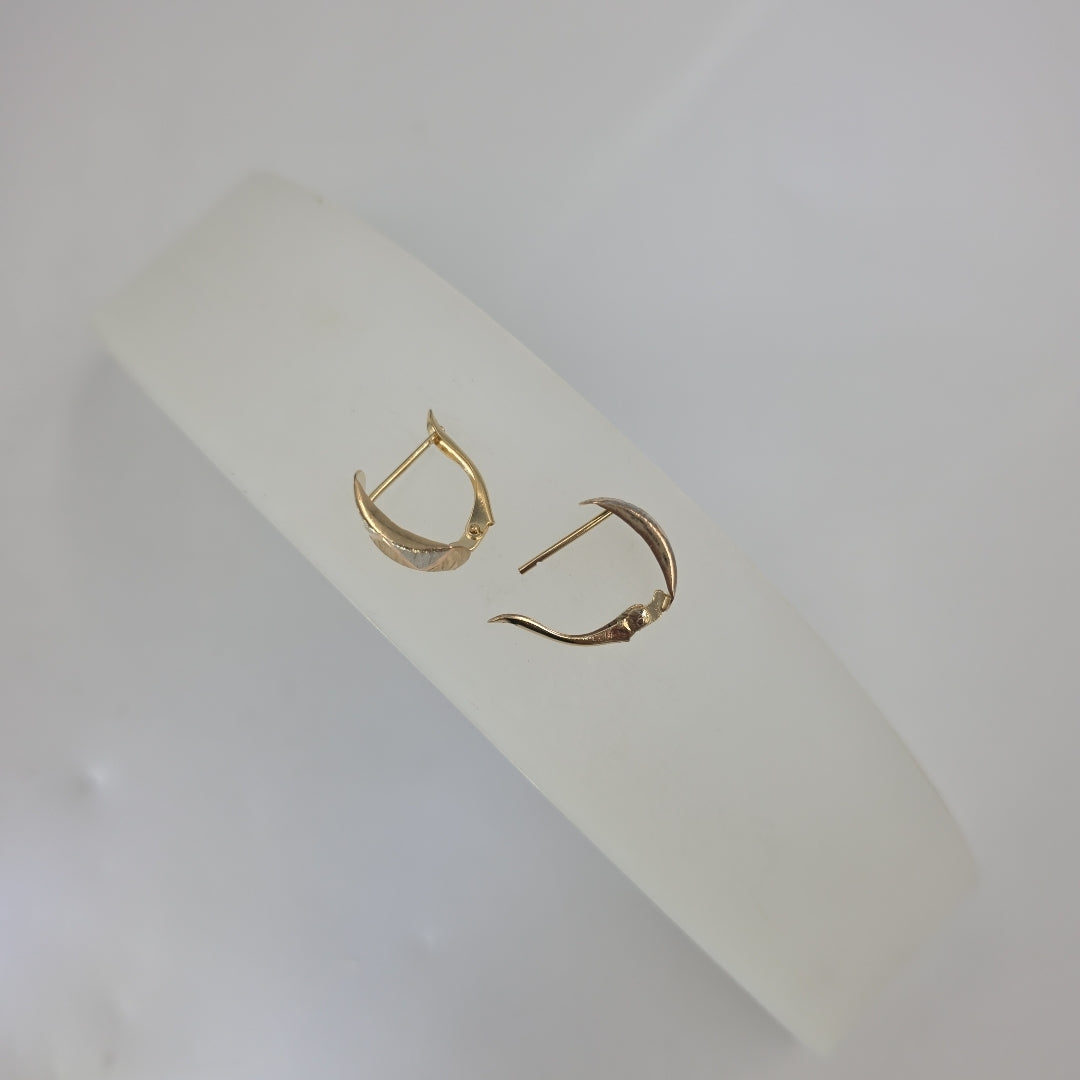 ARETES PAR ORO 10 K 1,60 GRMS (SEMINUEVO)