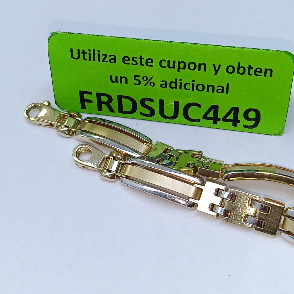 PULSERAS CABALLERO ORO 10K 13.2 (NUEVO)