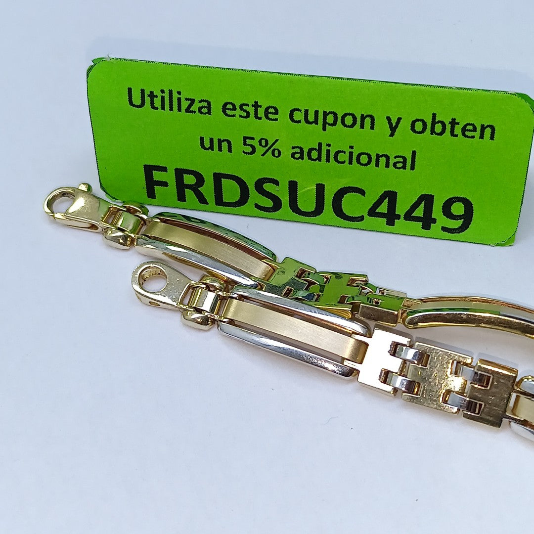 PULSERAS CABALLERO ORO 10K 13.2 (NUEVO)