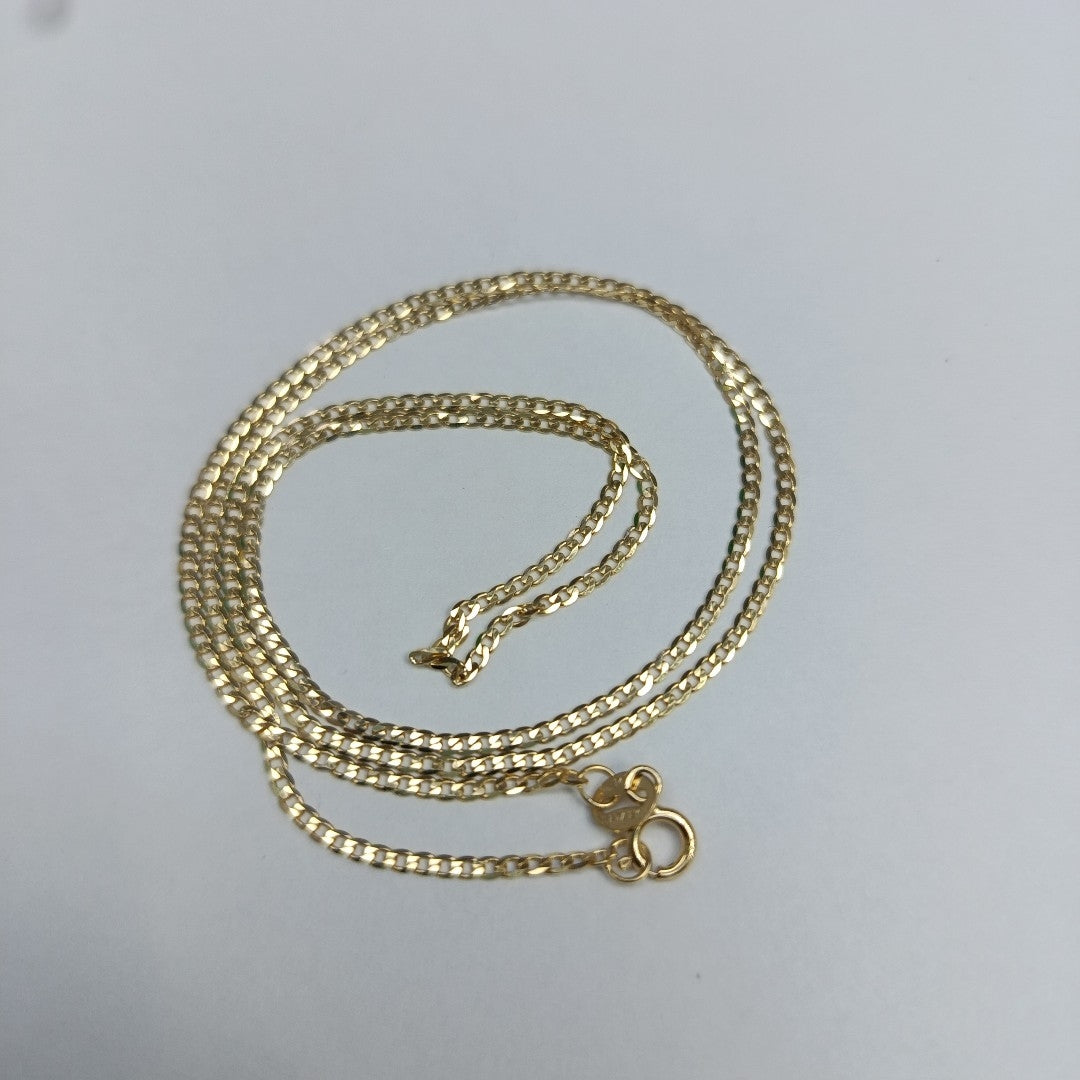 CADENAS BARBADA AMARILLA ORO 14K 2 (NUEVO)