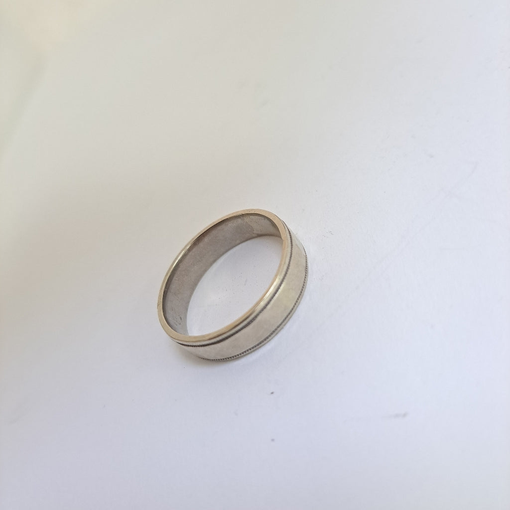 ARGOLLA ORO BLANCO 14 K 7.2 GRMS (SEMINUEVO)