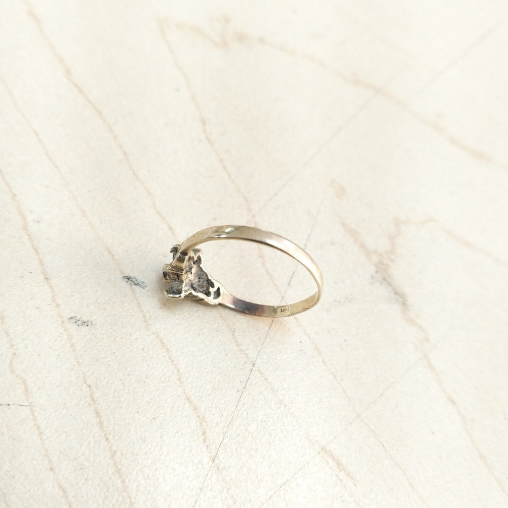 ANILLO ORO 10 K 1,50 GRMS (SEMINUEVO)