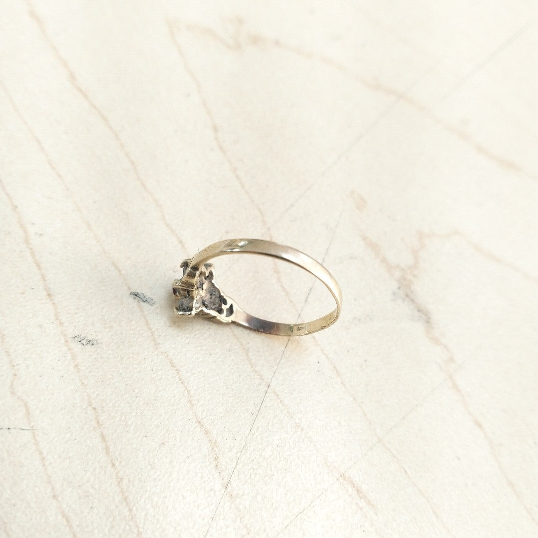 ANILLO ORO 10 K 1,50 GRMS (SEMINUEVO)