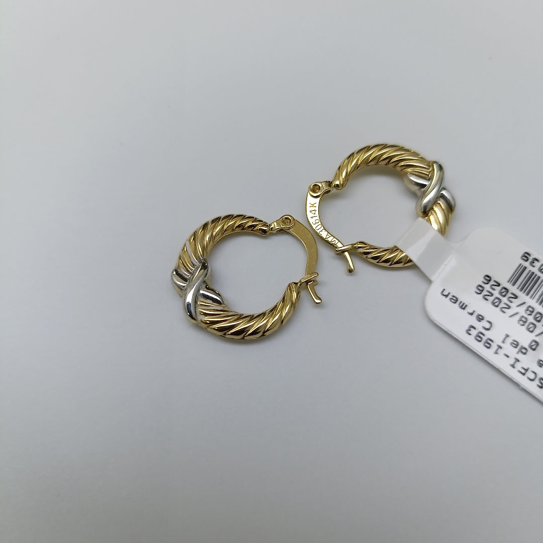 ARRACADAS ORO 14K 1.3 (NUEVO)