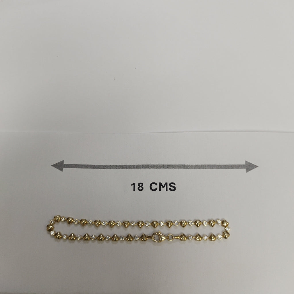PULSERAS DAMA ORO 14K 3.5 (NUEVO)