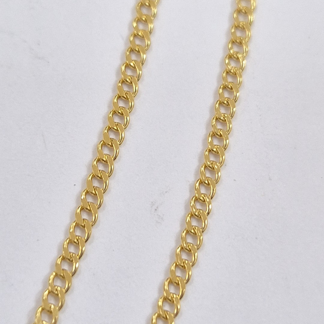 CADENAS BARBADA AMARILLA ORO 14K 2.1 (NUEVO)